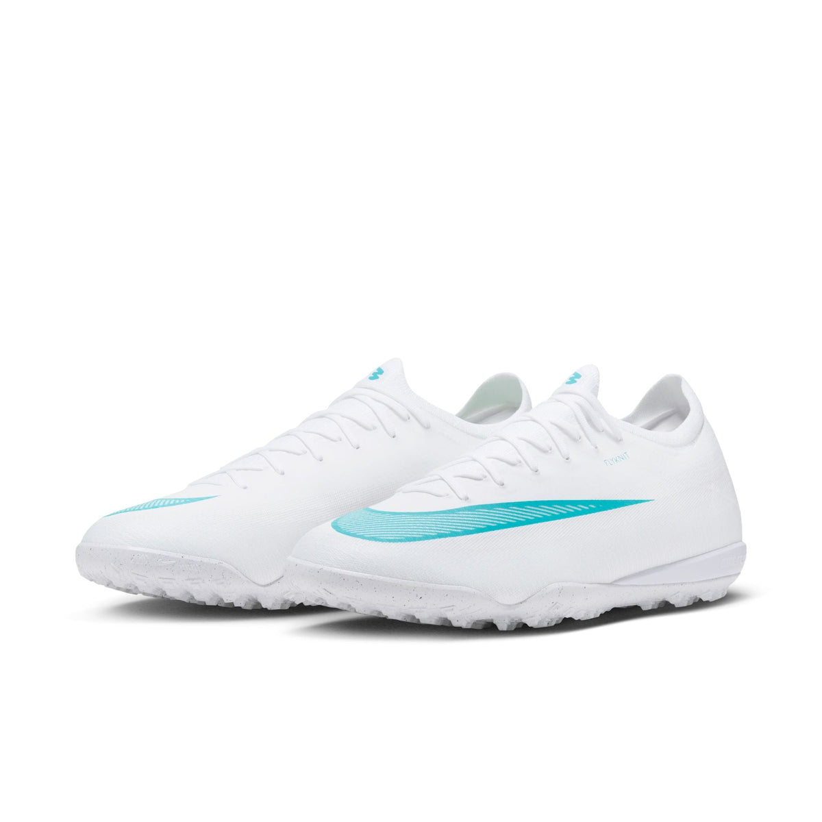 Nike Mercurial Vapor 17 Pro TF Turf Soccer Cleats- White/Dusty Cactus