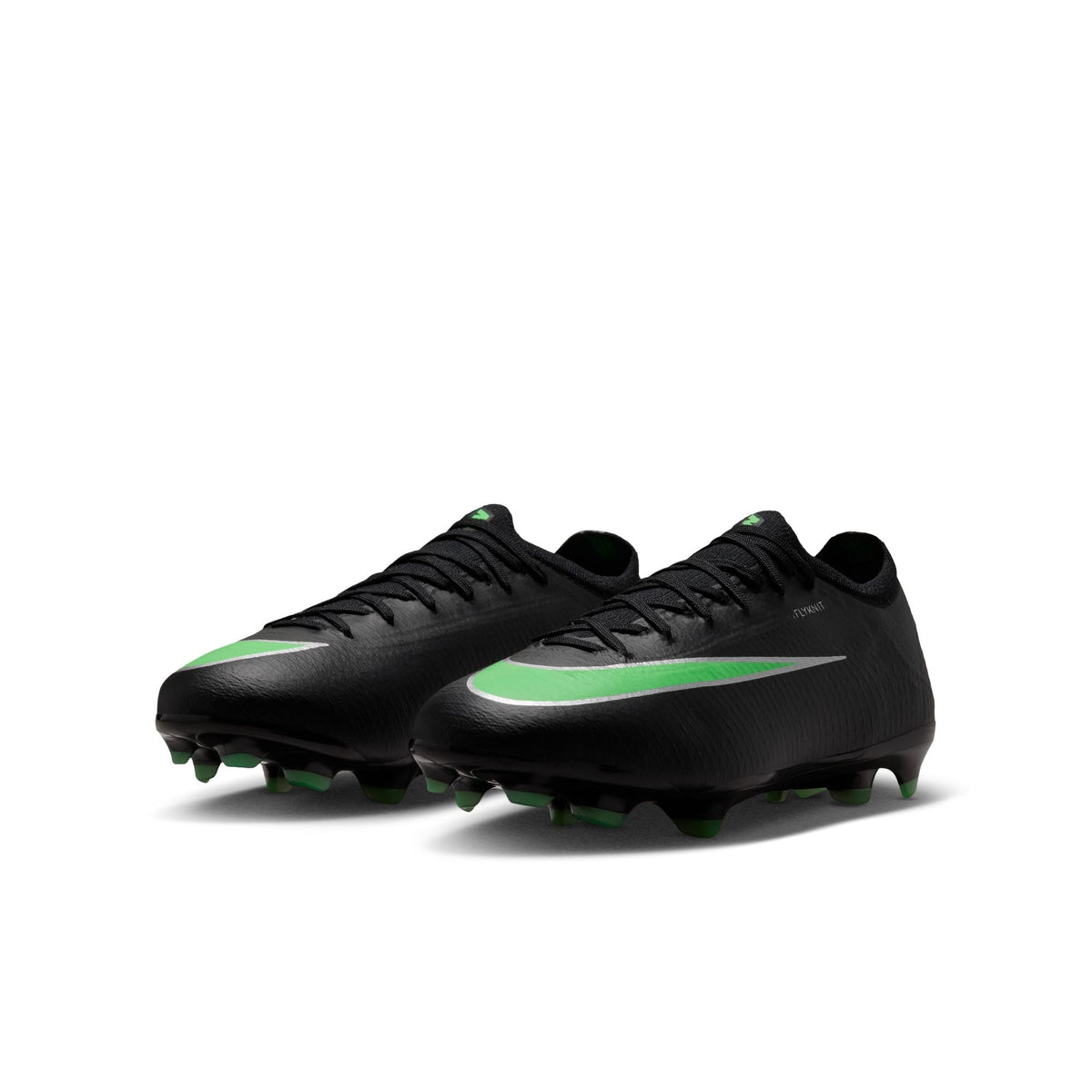 Nike Junior Mercurial Vapor Pro 17  FG Firm Ground Low-Top Soccer Cleats-  Black/Illusion Green