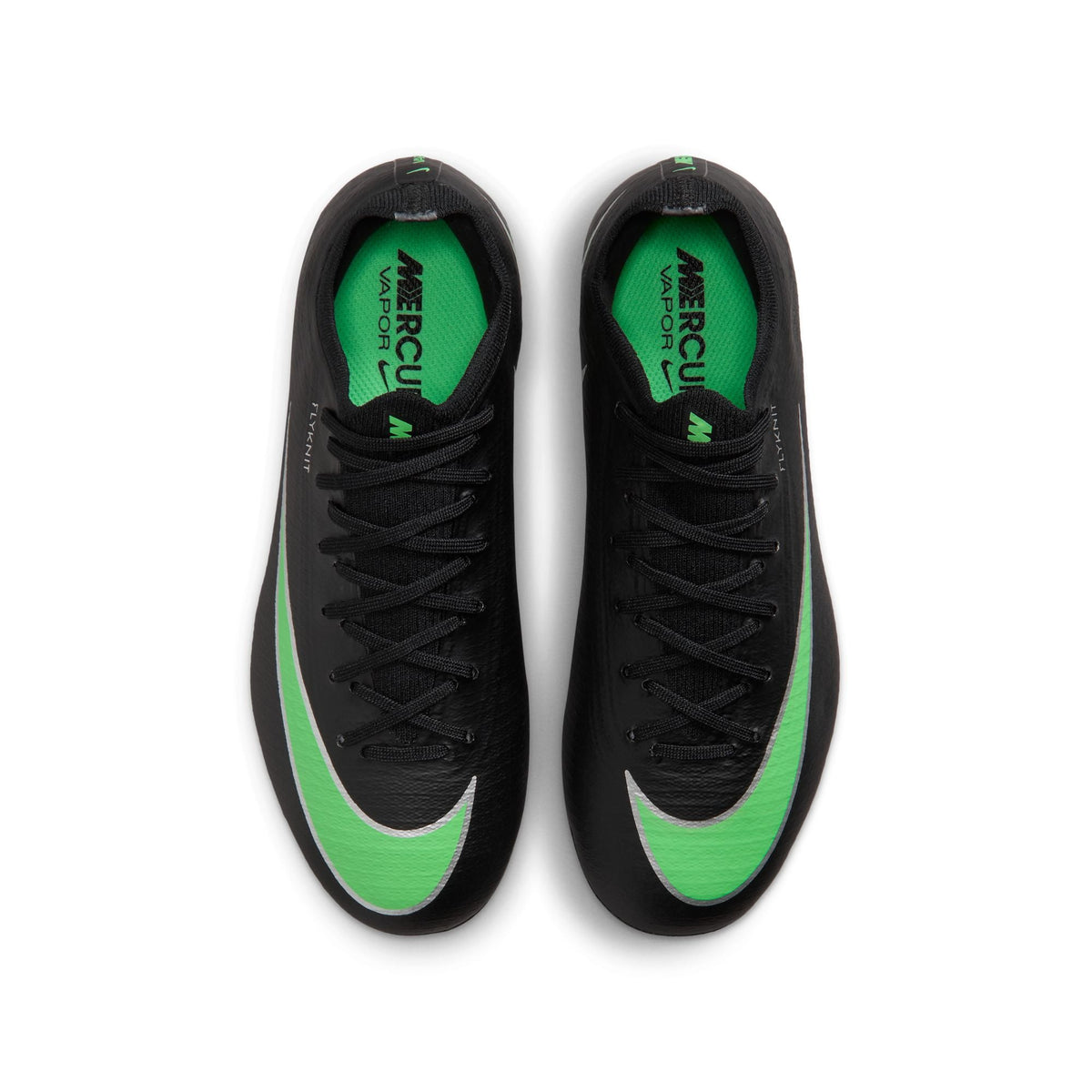 Nike Junior Mercurial Vapor Pro 17  FG Firm Ground Low-Top Soccer Cleats-  Black/Illusion Green