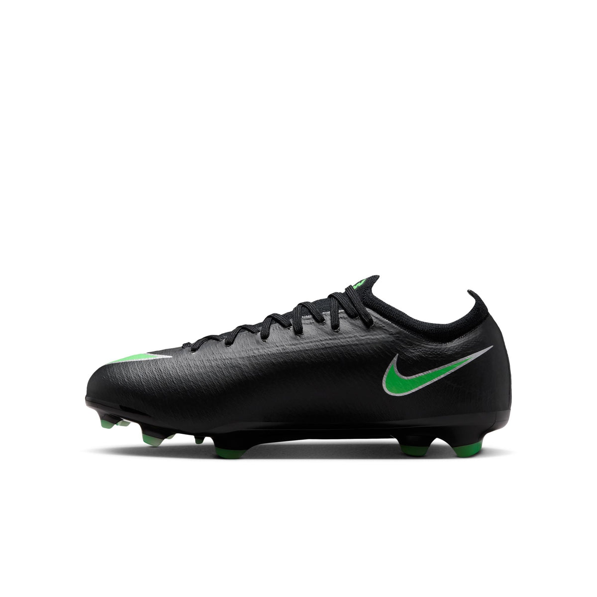 Nike Junior Mercurial Vapor Pro 17  FG Firm Ground Low-Top Soccer Cleats-  Black/Illusion Green