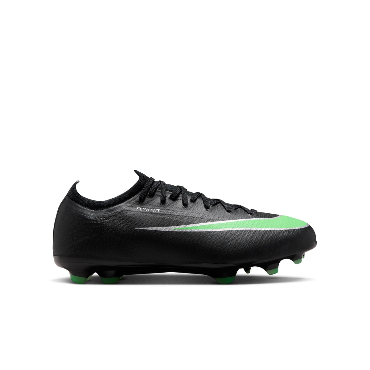 Nike Junior Mercurial Vapor Pro 17  FG Firm Ground Low-Top Soccer Cleats-  Black/Illusion Green