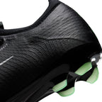 Nike Junior Mercurial Vapor Pro 17  FG Firm Ground Low-Top Soccer Cleats-  Black/Illusion Green