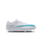 Nike Junior Mercurial Vapor Pro 17  FG Firm Ground Low-Top Soccer Cleats-  White/Dusty Cactus