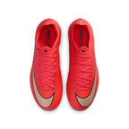 Nike Junior Mercurial Vapor Pro 17  FG Firm Ground Low-Top Soccer Cleats-Bright Crimson/Blur