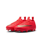 Nike Junior Mercurial Vapor 17 Academy FG Firm Ground Low-Top Soccer Cleats-  Bright Crimson/Blur
