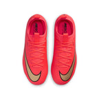 Nike Junior Mercurial Vapor 17 Academy FG Firm Ground Low-Top Soccer Cleats-  Bright Crimson/Blur