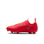Nike Junior Mercurial Vapor 17 Academy FG Firm Ground Low-Top Soccer Cleats-  Bright Crimson/Blur