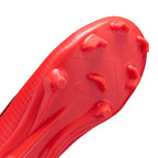 Nike Junior Mercurial Vapor 17 Academy FG Firm Ground Low-Top Soccer Cleats-  Bright Crimson/Blur