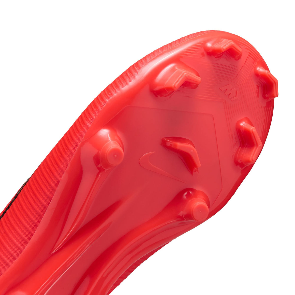 Nike Junior Mercurial Vapor 17 Academy FG Firm Ground Low-Top Soccer Cleats-  Bright Crimson/Blur