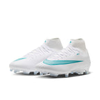 Nike Mercurial Superfly 11 Academy FG/MG Multi-Ground High-Top Soccer Cleats- White/Dusty Cactus