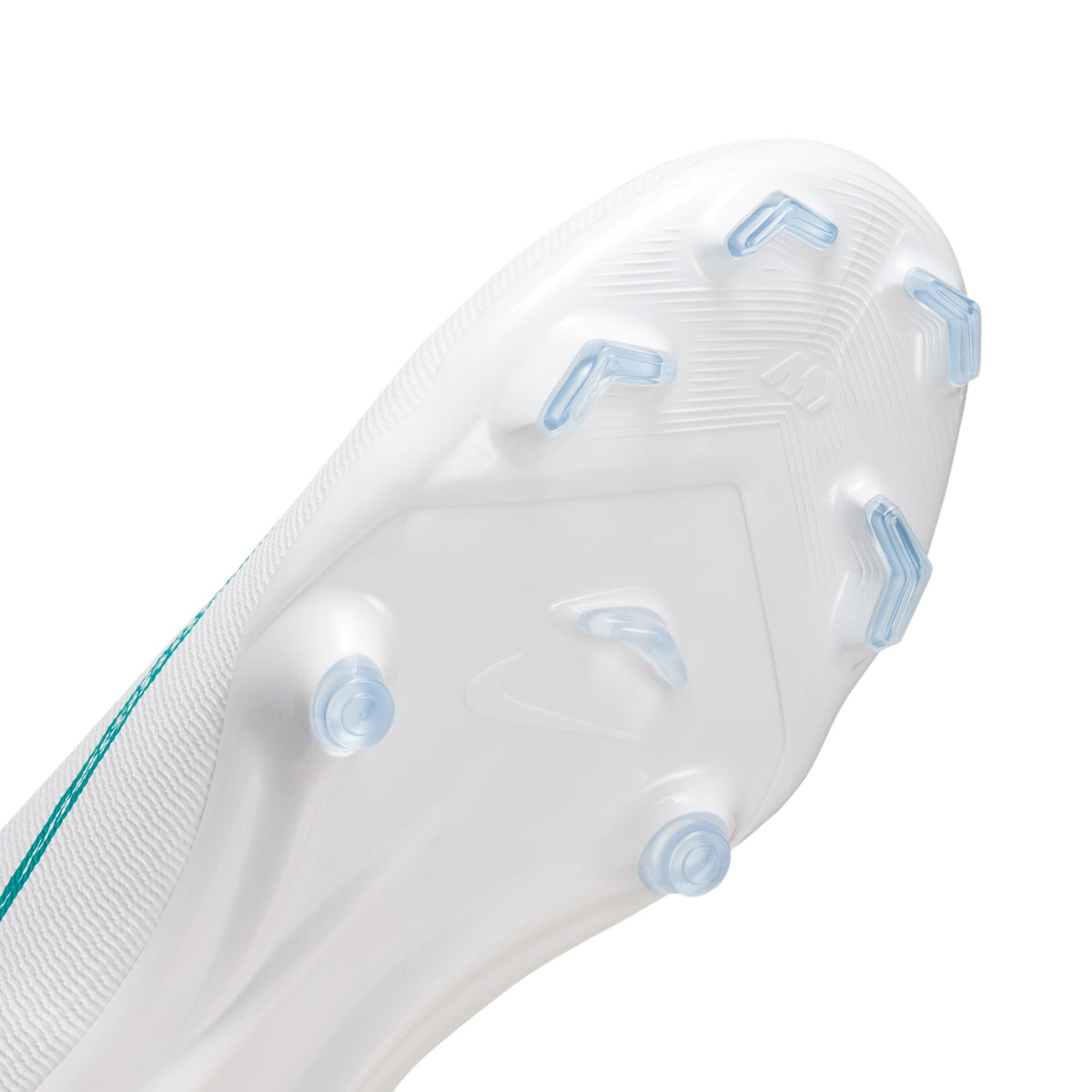 Nike Mercurial Superfly 11 Academy FG/MG Multi-Ground High-Top Soccer Cleats- White/Dusty Cactus