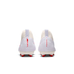 Nike Junior Zoom Mercurial Superfly 11 Academy FG Firm Ground Soccer Cleats-White/Blur/Bright Crimson