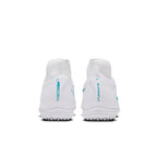 Nike Mercurial Superfly 11 Academy TF Turf High-Top Soccer Cleats- White/Dusty Cactus