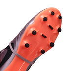 Nike Tiempo Ligera Pro Fold Tongue FG Firm Ground Soccer Cleats- Bleached Lilac/Black/Total Orange