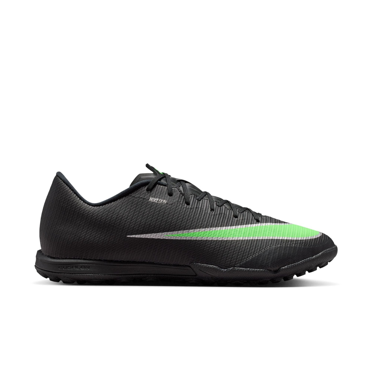 Nike Mercurial Vapor 17 Academy TF Turf Soccer Cleats- Black/Illusion Green/Black