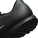 Nike Mercurial Vapor 17 Academy TF Turf Soccer Cleats- Black/Illusion Green/Black