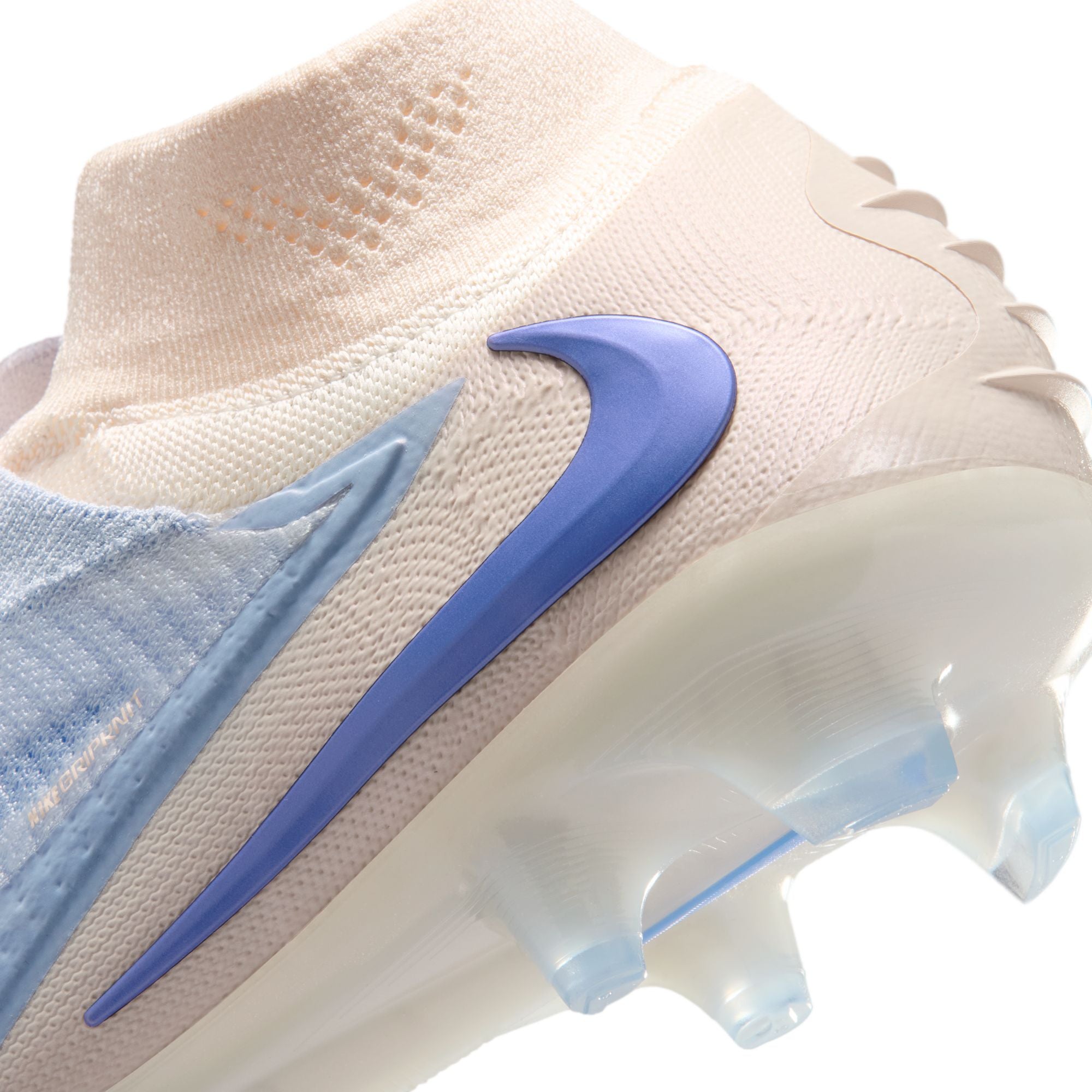 Nike Phantom 6 High Elite LV8 FG Firm Ground Soccer Cleats - Ghost/Guava Ice
