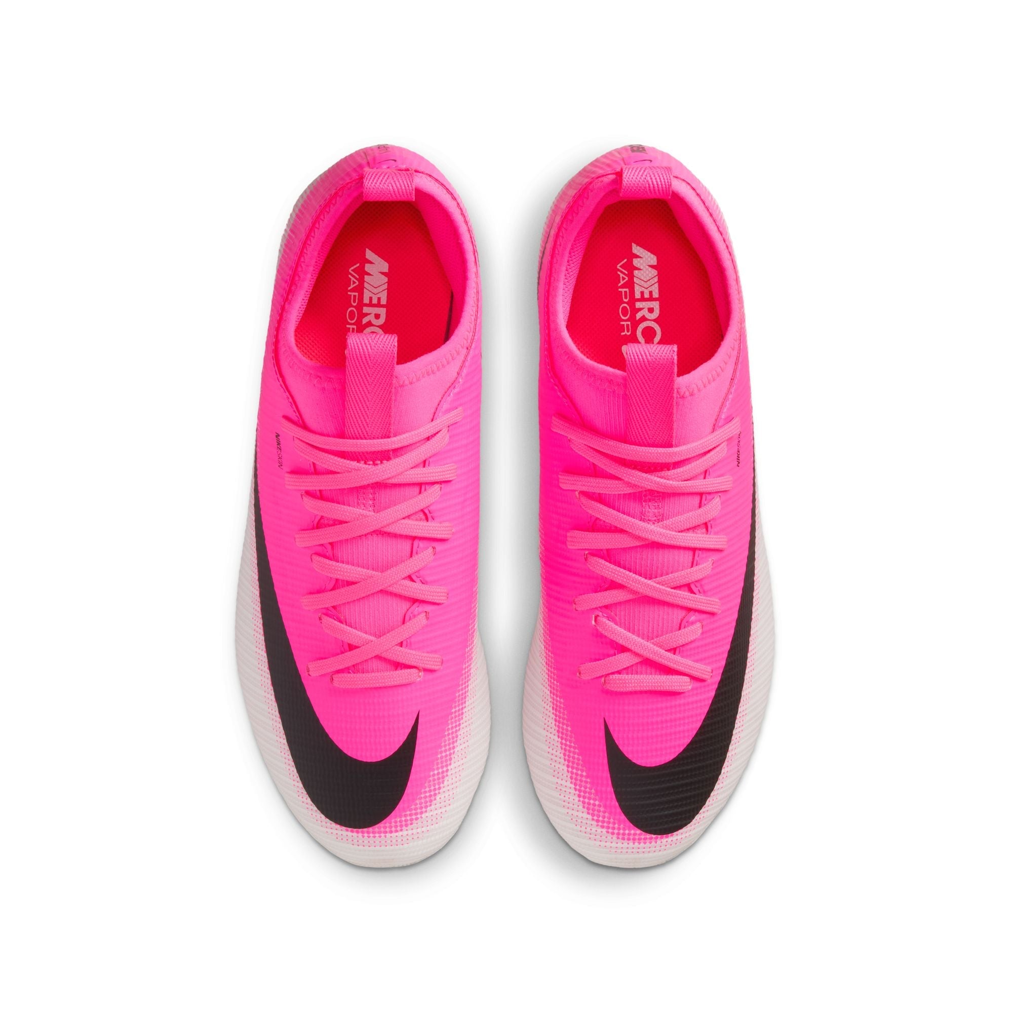 Nike Junior Mercurial Vapor 17  FG Firm Ground Low-Top Soccer Cleats- Multi Color/Black