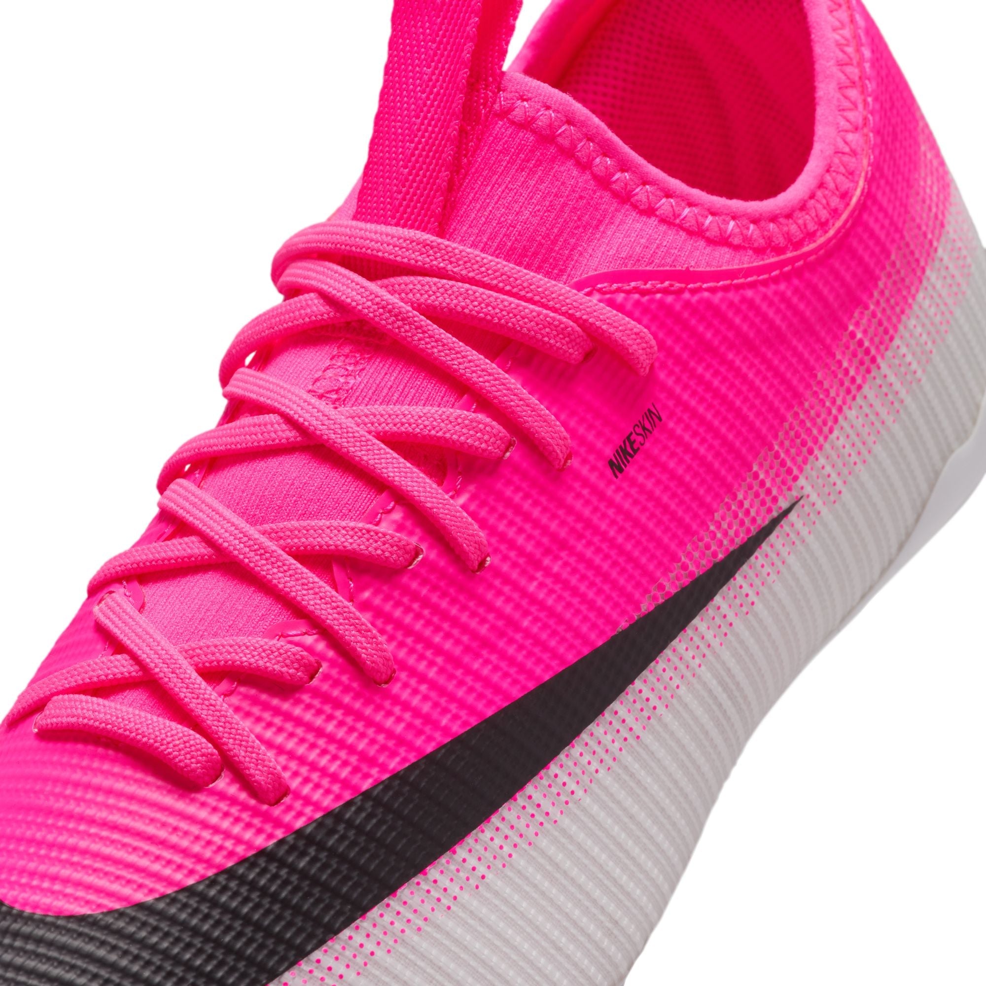 Nike Junior Mercurial Vapor 17  FG Firm Ground Low-Top Soccer Cleats- Multi Color/Black