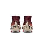 Nike United Superfly 10 Elite FG Firm Ground Soccer Cleats- Burgundy Crush/Metallic Silver