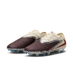 Nike United Phantom 6 Low Elite FG Firm Ground Soccer Cleat - Burgundy Crush/University Red/Fossil