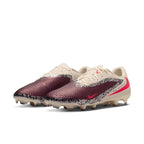 Nike United Phantom 6 Low Academy FG Firm Ground Soccer Cleats- Burgundy Crush/University Red/ Fossil