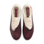 Nike United Phantom 6 Low Academy FG Firm Ground Soccer Cleats- Burgundy Crush/University Red/ Fossil