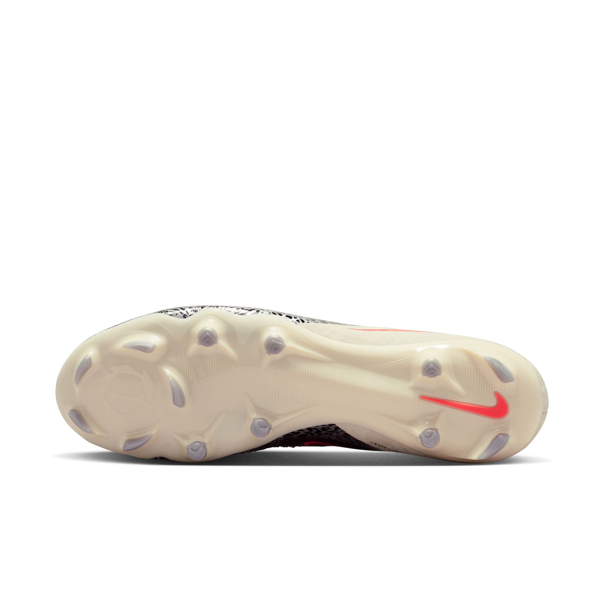 Nike United Phantom 6 Low Academy FG Firm Ground Soccer Cleats- Burgundy Crush/University Red/ Fossil