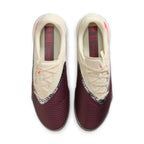 Nike Phantom 6 Low Academy TF Turf Soccer Cleats-  Burgundy Crush/University Red/Fossil