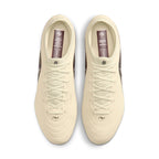 Nike United Tiempo Maestro Elite Firm-Ground Soccer Cleats- Fossil/Metallic Silver/ Burgundy Crush