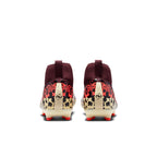 Nike United Junior Zoom Mercurial Superfly 10 Academy FG Firm Ground Soccer Cleats- Burgundy Crush/Metallic Silver