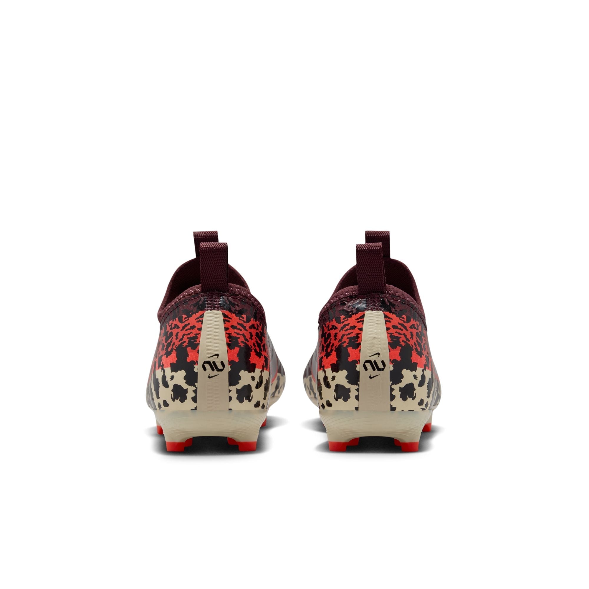 Nike United Junior Mercurial Vapor 16 Academy FG Firm Ground Low-Top Soccer Cleats- Burgundy Crush/Metallic Silver