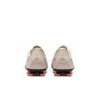 Nike United Junior Tiempo Maestro Academy FG Firm Ground Soccer Cleat - Fossil/Metallic Silver/Burgundy Crush
