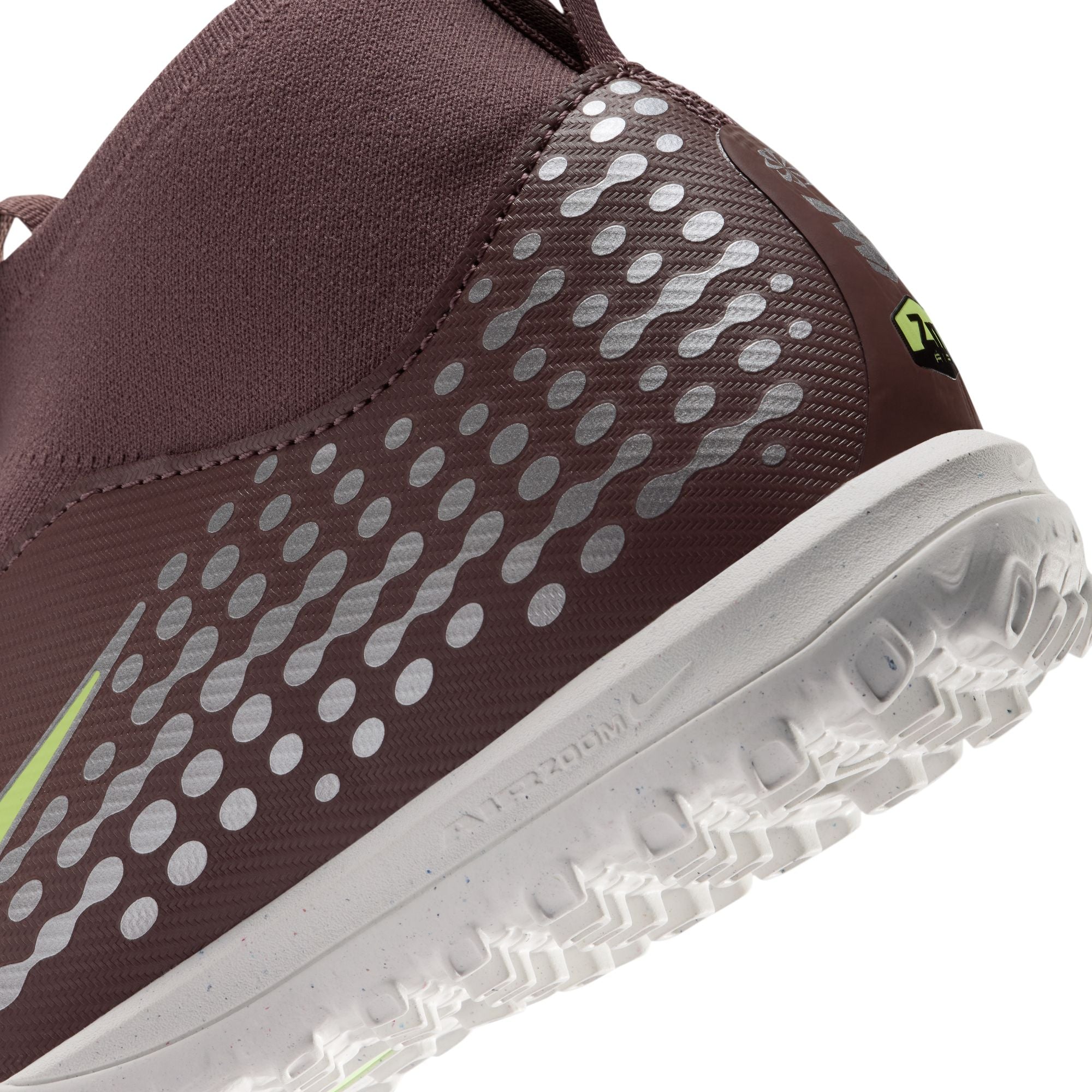 Nike Junior Zoom Mercurial Superfly 10 Academy "Kylian Mbappé" Academy TF Turf Soccer Cleats-  Plum Eclipse/Metallic Silver