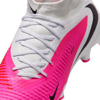 Nike Phantom 6 High Academy FG Firm Ground Soccer Cleats-Multi Color/Black
