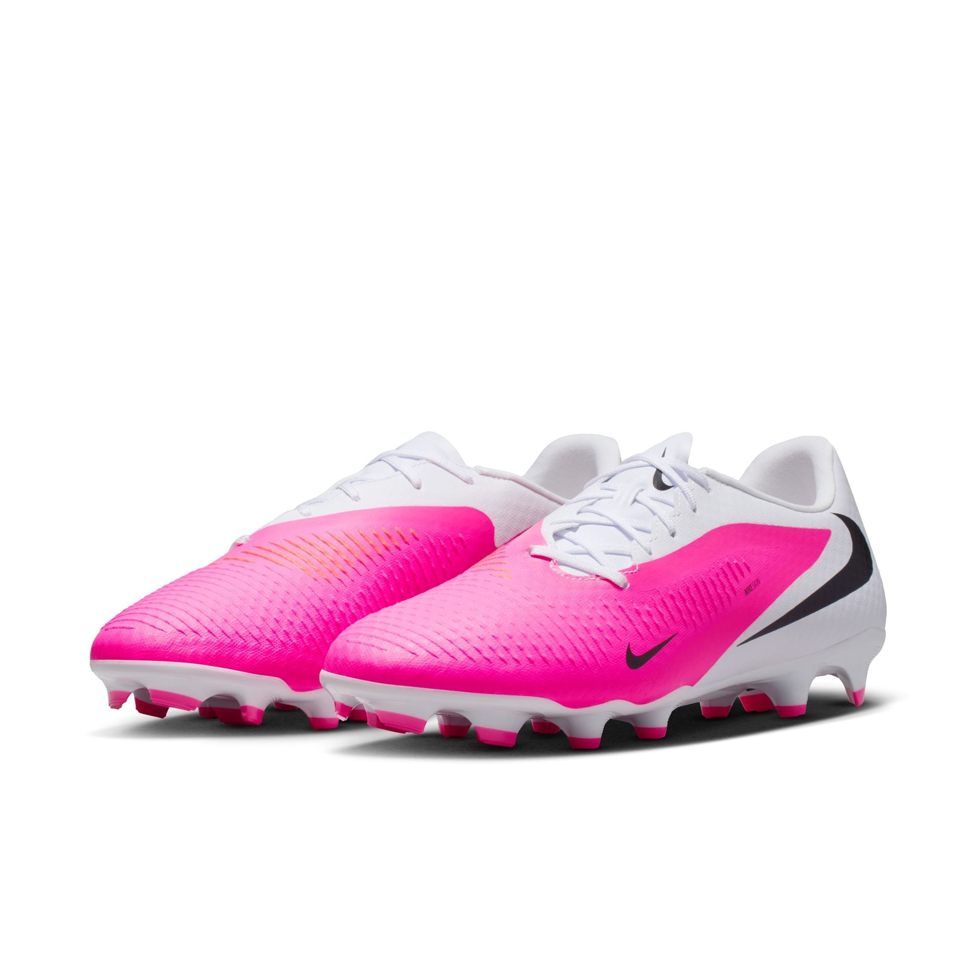 Nike Phantom 6 Low Academy FG Firm Ground Soccer Cleats-  Multi Color/ Black