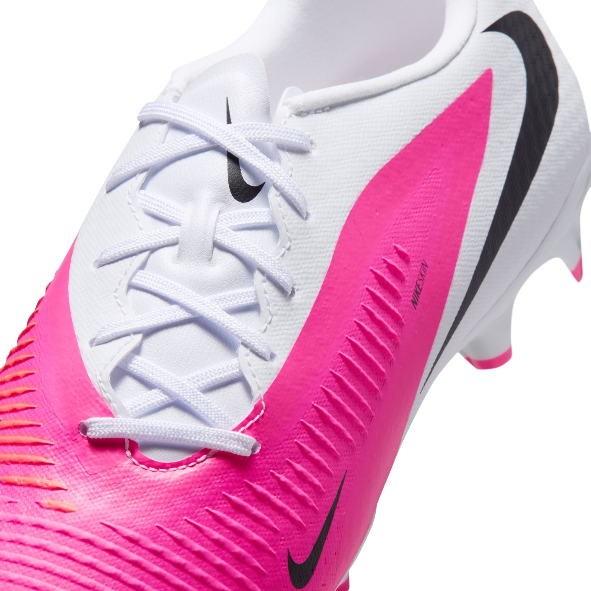 Nike Phantom 6 Low Academy FG Firm Ground Soccer Cleats-  Multi Color/ Black