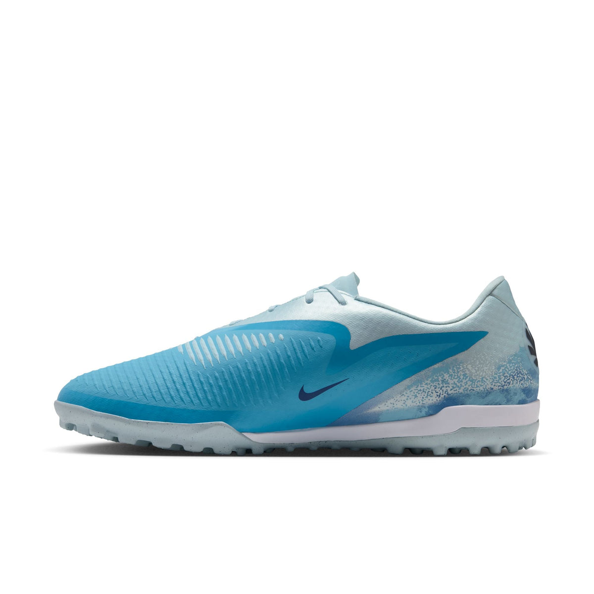 Nike Phantom 6 Low Academy TF "Erling Haaland" Turf Soccer Cleats- Baltic Blue/Blue Eclipse/Glacier Blue