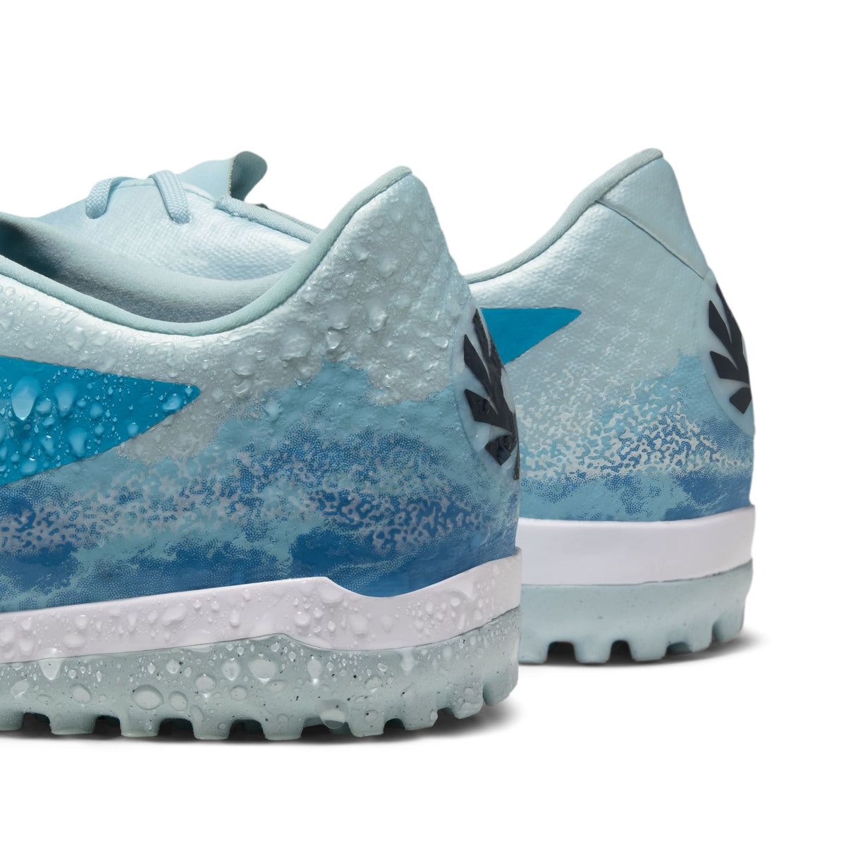 Nike Phantom 6 Low Academy TF "Erling Haaland" Turf Soccer Cleats- Baltic Blue/Blue Eclipse/Glacier Blue