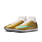 Nike Air Zoom Mercurial Superfly 11 Academy "Kylian Mbappé" TF Turf Soccer Cleats - Metallic Gold/Green Glow