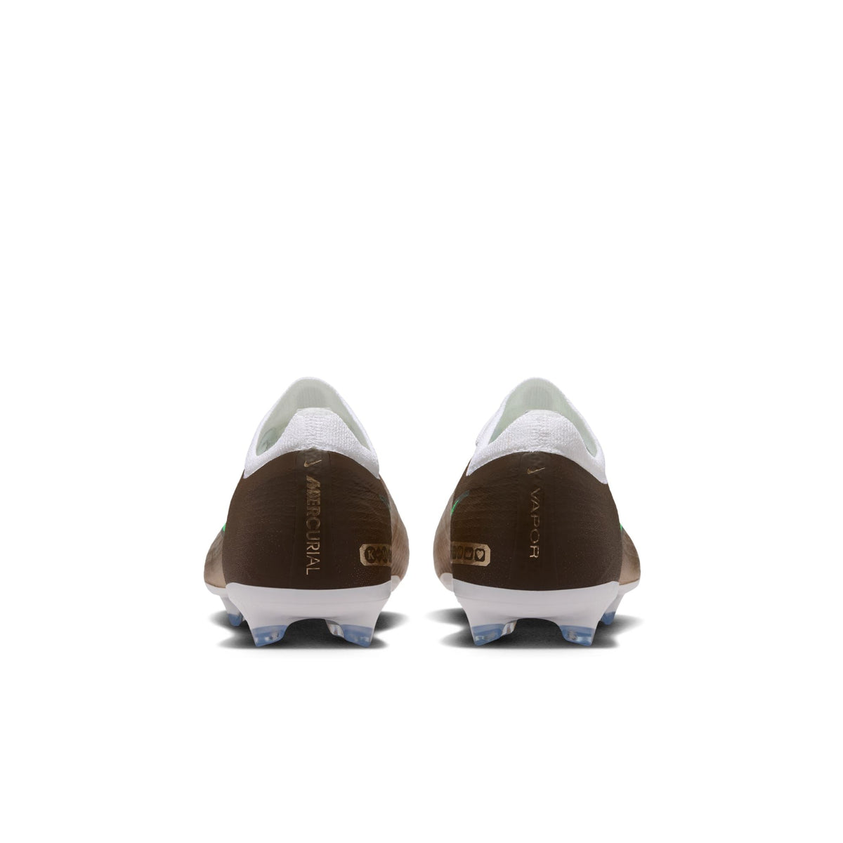 Nike Jr. Mercurial Vapor 17 Pro "Kylian Mbappé" Firm-Ground Low-Top Soccer Cleats- Metallic Gold/Green Glow