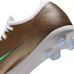 Nike Jr. Mercurial Vapor 17 Pro "Kylian Mbappé" Firm-Ground Low-Top Soccer Cleats- Metallic Gold/Green Glow