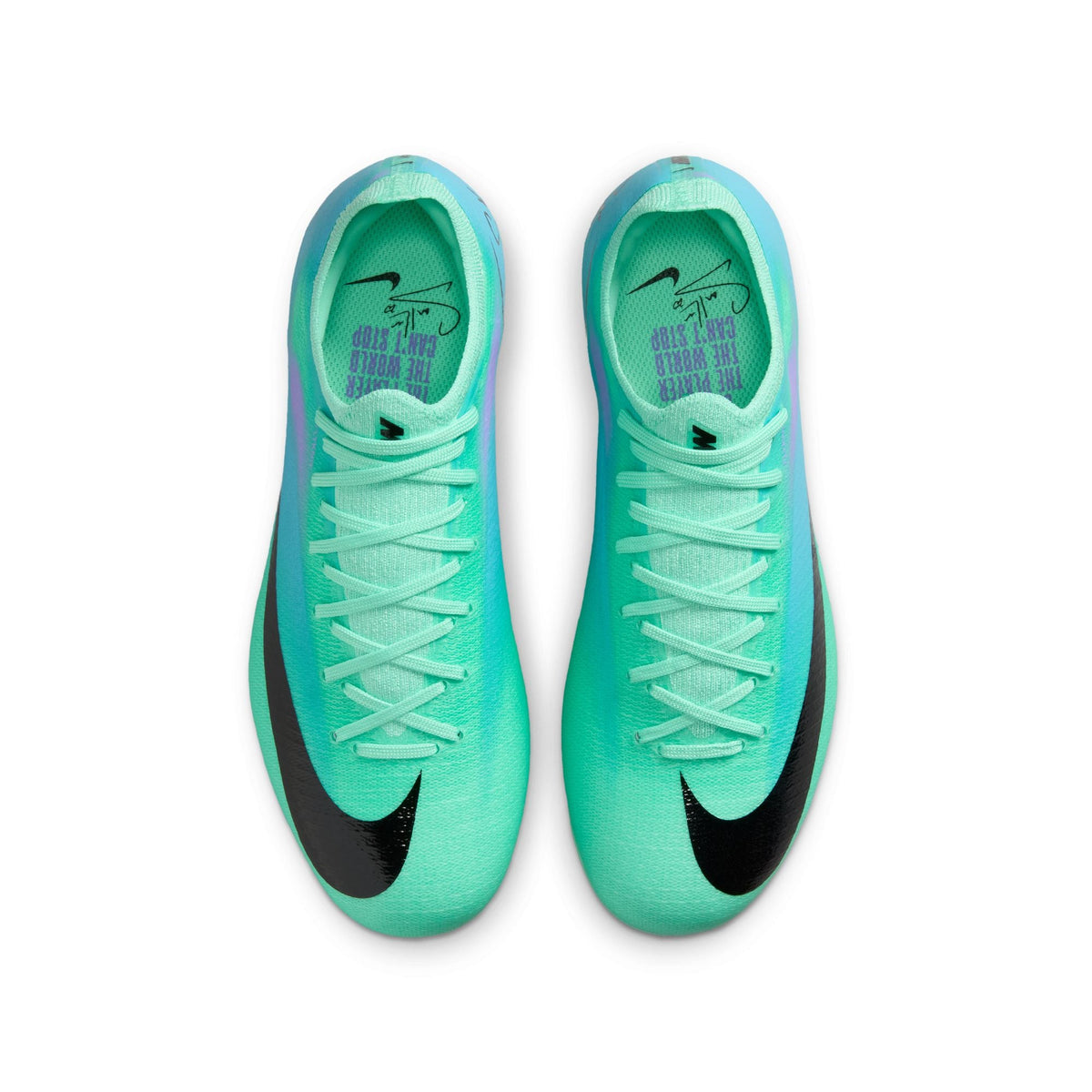 Nike Jr. Mercurial Vapor 17 Pro "Sam Kerr" Firm-Ground Low-Top Soccer Cleats- Green Glow/Black