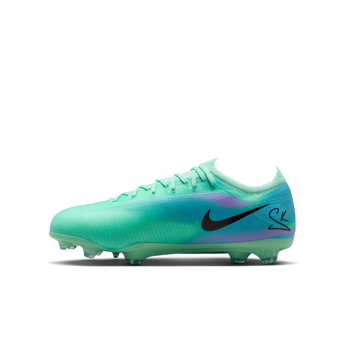 Nike Jr. Mercurial Vapor 17 Pro "Sam Kerr" Firm-Ground Low-Top Soccer Cleats- Green Glow/Black