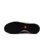 Nike Tiempo Streetgato PRM Heritage IN Indoor/Court Low-Top Soccer Shoes- Bleached Lilac/Black/Total Orange