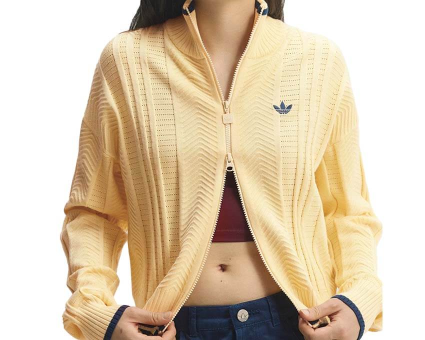 Adidas Cable Knit Firebird Track Top