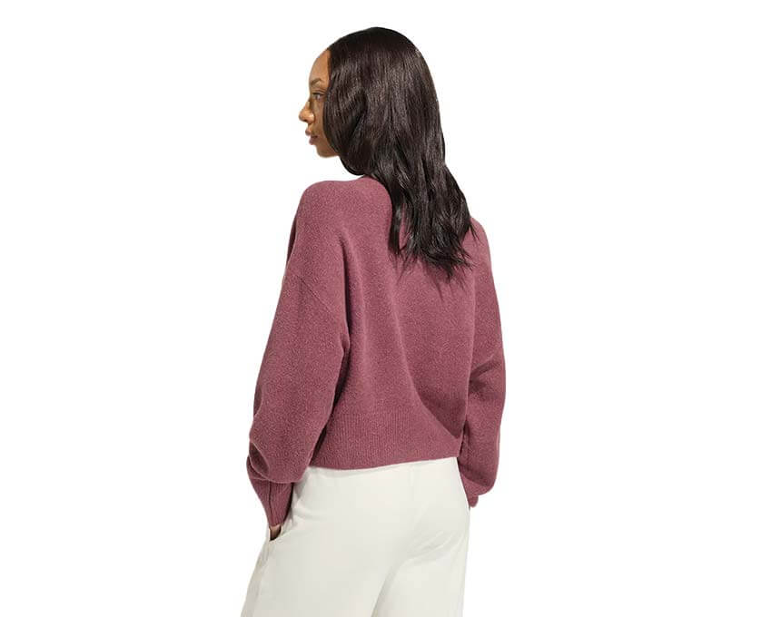 Adidas Essentials Knit Cardigan "Burgundy"