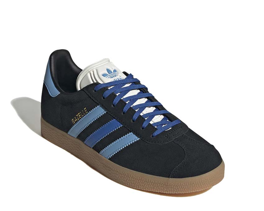 Adidas Gazelle "Black Light Blue"