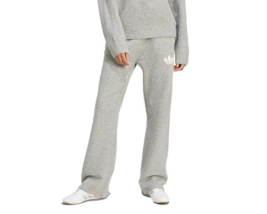 Adidas Knitted Pants "Medium Grey Heather"