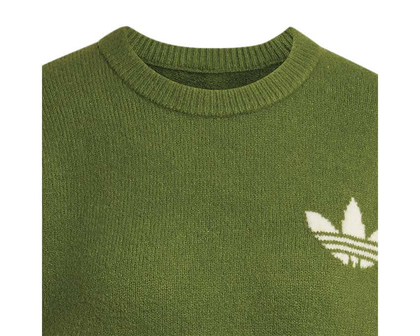 Adidas Knitted Sweater "Tech Olive"